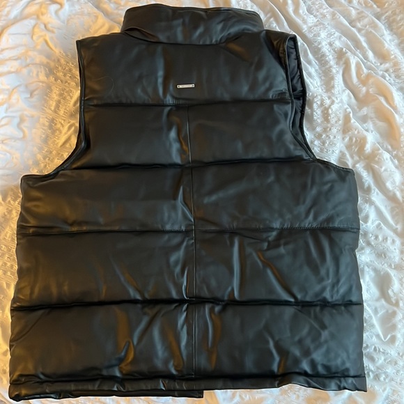 Authentic Deadwood Leather Puffer Vest - Picture 4 of 4
